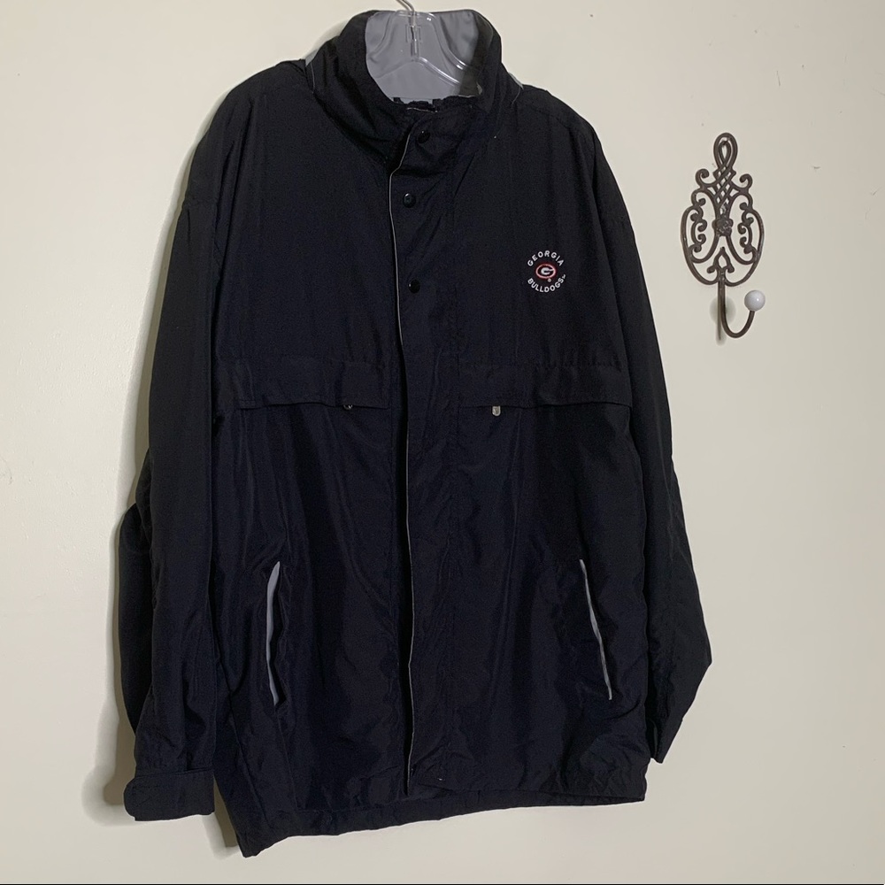 Fan One Georgia Bulldogs UGA Hooded Jacket Sz L